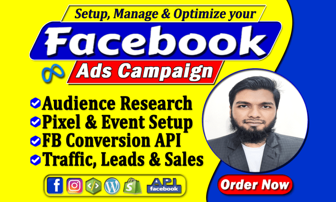 Bestseller - setup facebook ads campaign and instagram ads to grow your business