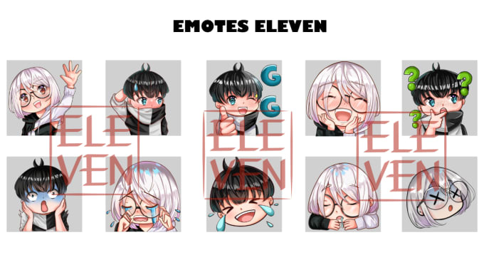 Bestseller - draw your stream emotes