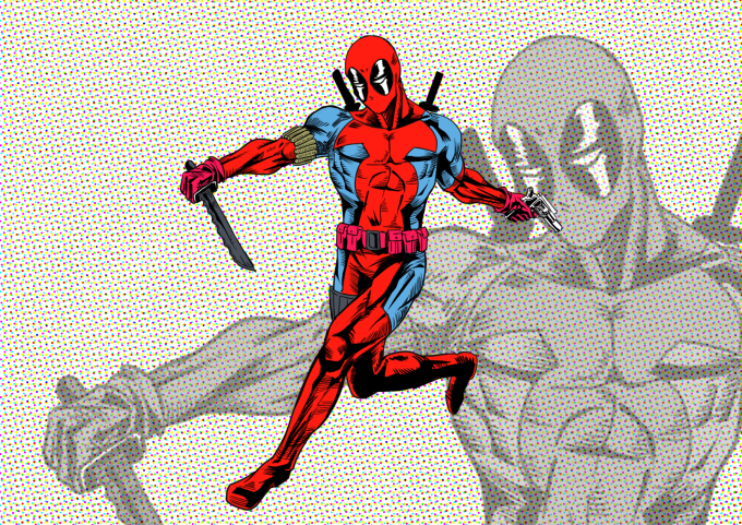 Gig Preview - Draw character in classic marvel comic style