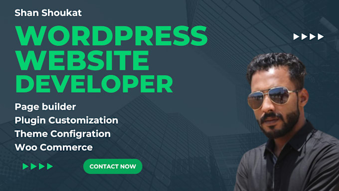 Gig Preview - Develop responsive and professional wordpress website design