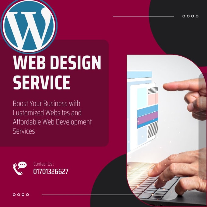 Gig Preview - Create wordpress website designs responsive wordpress