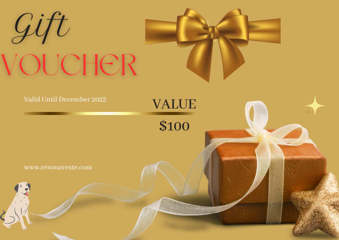 Bestseller - design attractive gift vouchers, calendar, envelope, loyalty and coupon cards