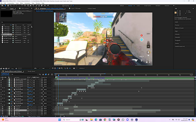 Gig Preview - Create cod game montage for you, any game montage in 24hours