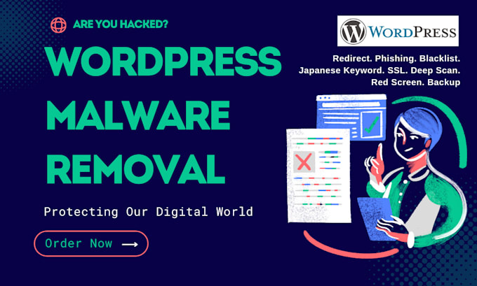 Gig Preview - Give wordpress malware removal service