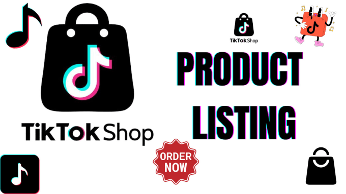 Gig Preview - Add products to tik tok shop product list tik tok shop