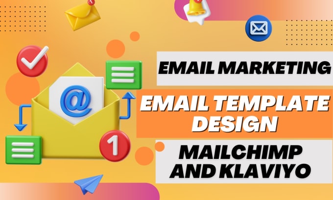 Gig Preview - Do email marketing  klaviyo mailchimp expert automation