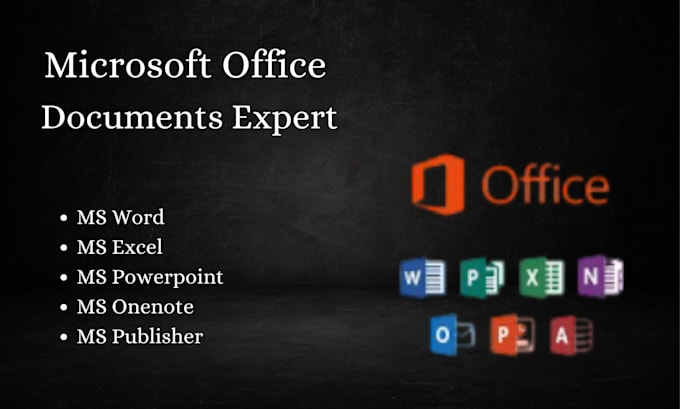 Gig Preview - Do microsoft word, excel and powerpoint projects