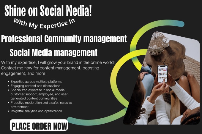 Gig Preview - Be professional community manager, social media marketing agency smm marketing