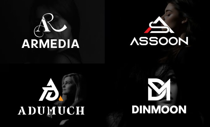 Gig Preview - Do luxury minimalist monogram and initial fashion clothing brand logo design