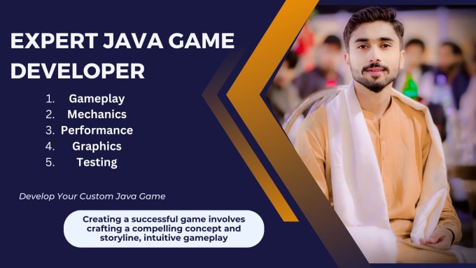 Gig Preview - Develop your custom java game expert java game developer