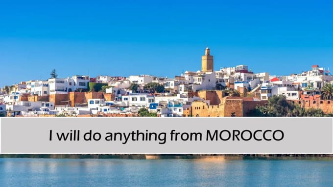 Gig Preview - Help you with anything related to morocco i am a moroccan