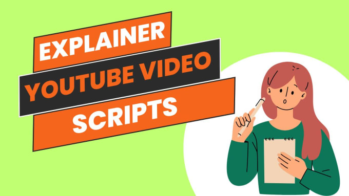 Gig Preview - Write explainer video youtube scripts