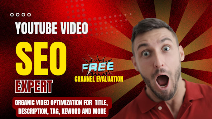 Gig Preview - Do best youtube video SEO title and description optimize