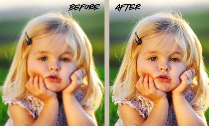 Gig Preview - Fix blurry photos, retouching , upscale and ehance resolution of photos