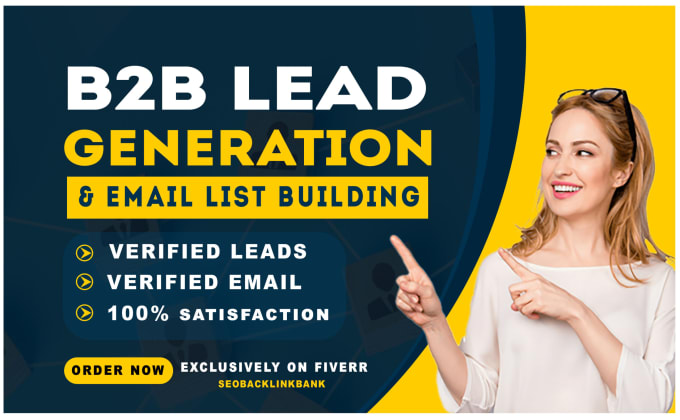 Gig Preview - Lead generation for targeted b2b leads, and data mining