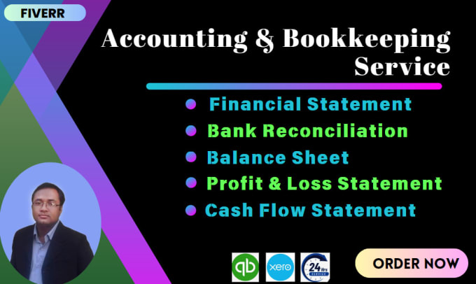 Gig Preview - Do bookkeeping and reconciliation in quickbook online