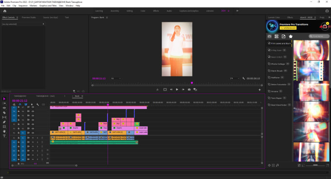 Gig Preview - Premiere pro templete and mogrt files