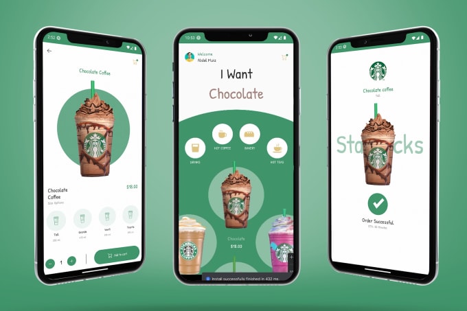 Gig Preview - Develop online ordering app like starbucks, mcdonalds, kfc