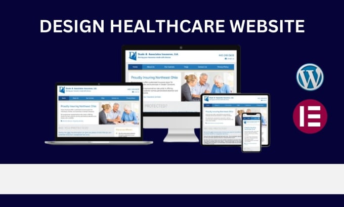 Gig Preview - Build healthcare website for doctor, clinic or hospital