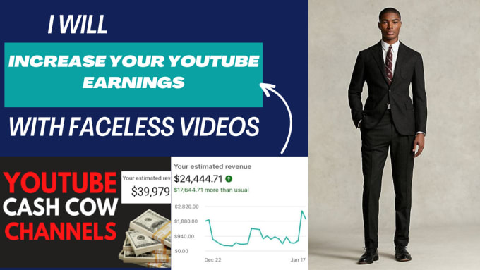 Gig Preview - Increase your youtube earnings to 4 to 6 figures