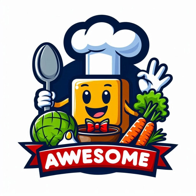 Gig Preview - Do awesome food, coking, mascot logo design