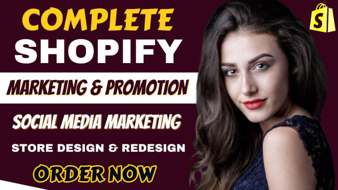 Gig Preview - Do complete shopify marketing sales funnel, facebook ads to boost shopify sales