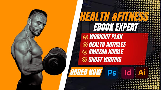 Gig Preview - Ghostwrite health and fitness ebook writing workout plan canva pdf lead magnet