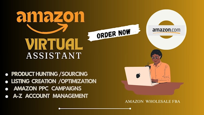 Gig Preview - Be your best amazon fba wholesale virtual assistant