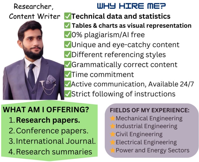 Bestseller - write engineering research, international, conference papers