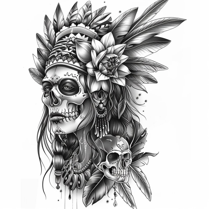 Bestseller - draw tattoo, beauty and cosmetic logo tattoo design