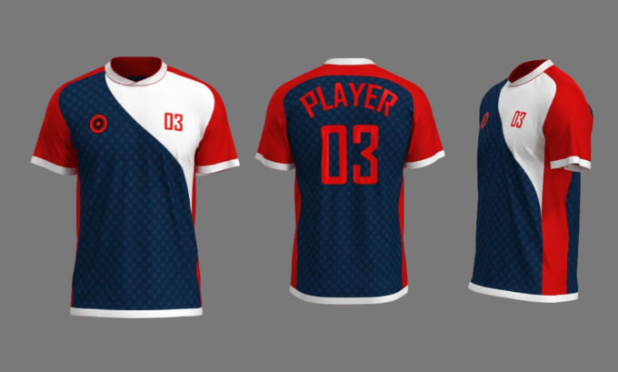 Gig Preview - Design a unique soccer style jersey for you