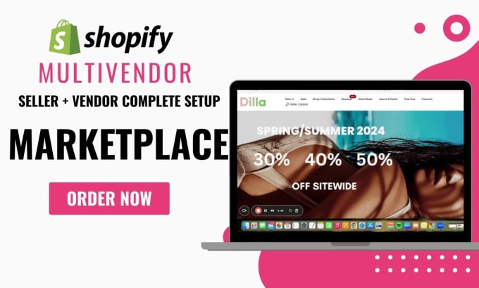 Gig Preview - Develop a shopify multi vendor ecommerce marketplace