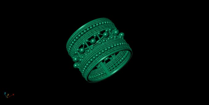 Gig Preview - Create 3d jewelry design professionally for 3d printing jewelry cad dream