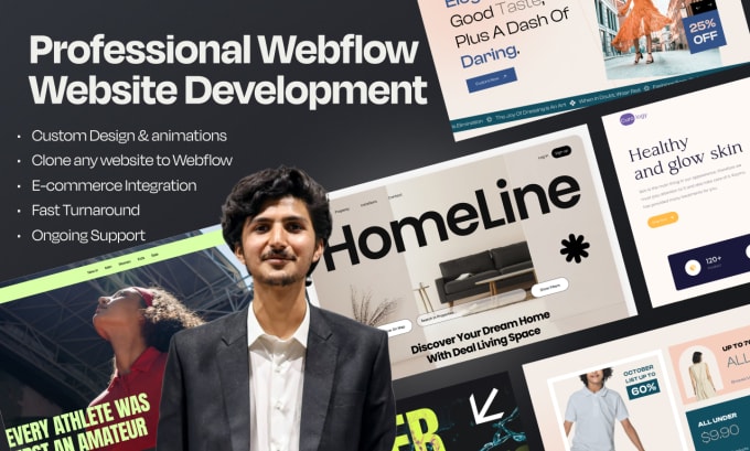 Bestseller - clone wordpress to webflow, fix webflow error, webflow speed optimization