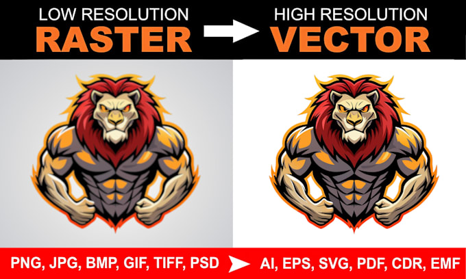 Gig Preview - Do vector tracing, recreate, redraw your logo or image to vector with in 1 hour