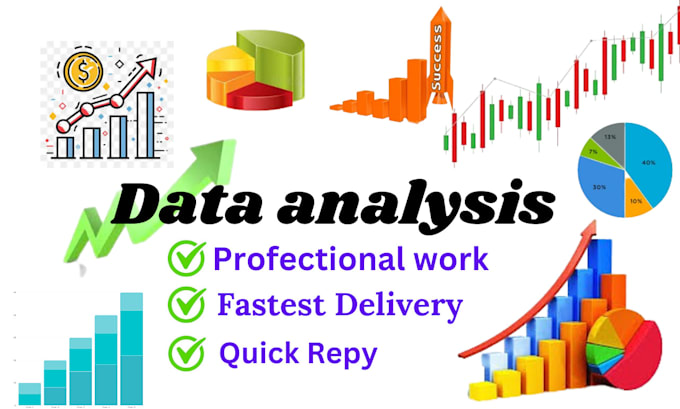 Gig Preview - Do data analysis and data visualization with creating excel dashboard