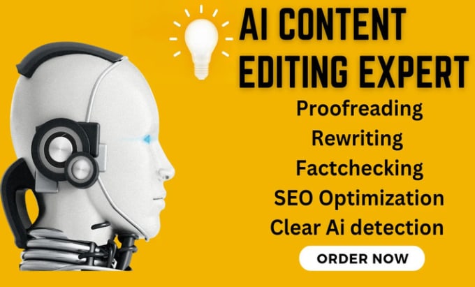 Gig Preview - Manually paraphrase, proofread, or humanize ai content