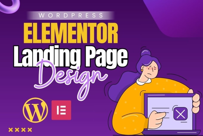 Gig Preview - Design or redesign elementor landing page or wordpress landing page design