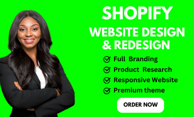 Bestseller - design shopify store, shopify website design or redesign