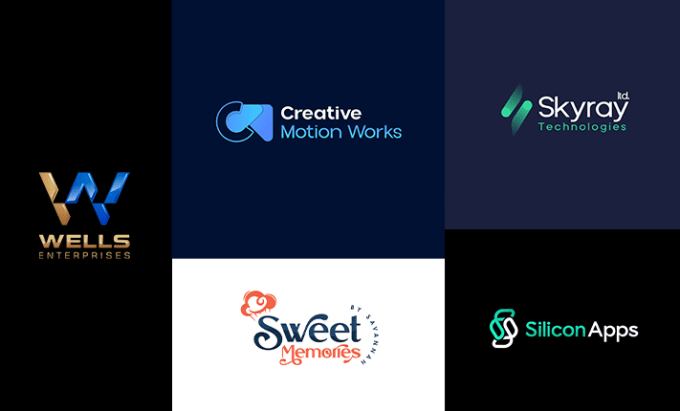 Gig Preview - Modern and timeless logo design with copyrights