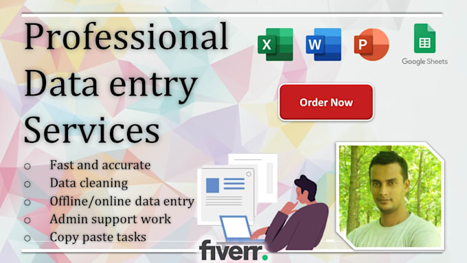 Bestseller - be your virtual associate for data entry and related works