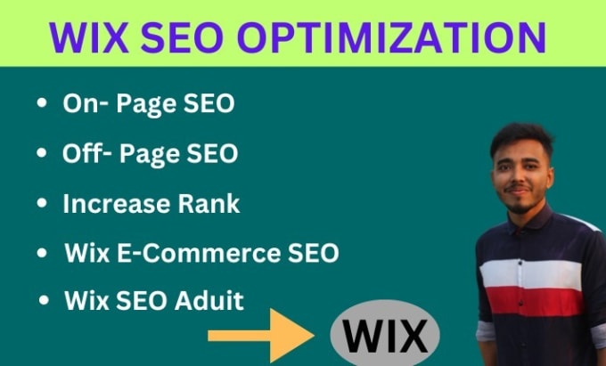 Gig Preview - Complete on page SEO optimization services for wix and wordpress