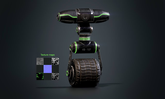 Gig Preview - Create 3d gun models and game assets with pbr textures for unity unreal