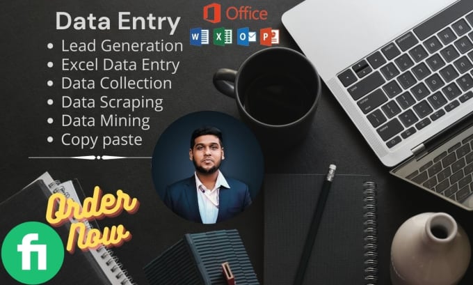 Gig Preview - Professional data entry services, accurate, efficient, and reliable