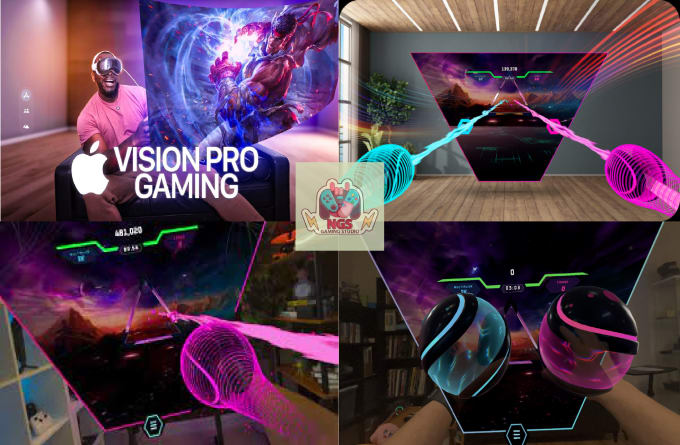 Gig Preview - Create a apple vision pro game in unity 3d