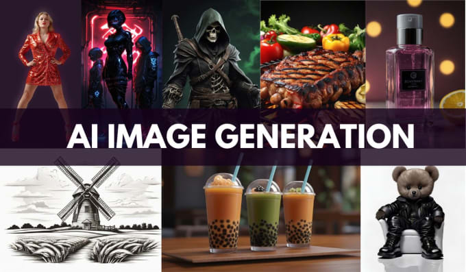 Gig Preview - Do ai image generation, ai upscale, upsize, fix in photoshop