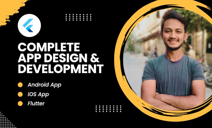 Gig Preview - Professional flutter app development for ios and android, expert mobile apps