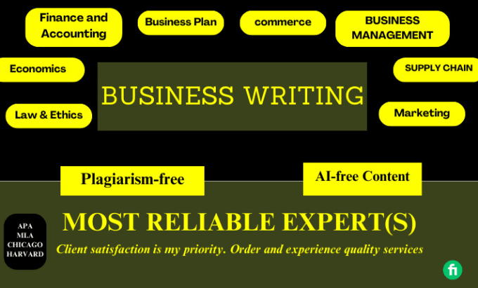 Gig Preview - Do business, economics, marketing, proposal, business plan, and entrepreneurship