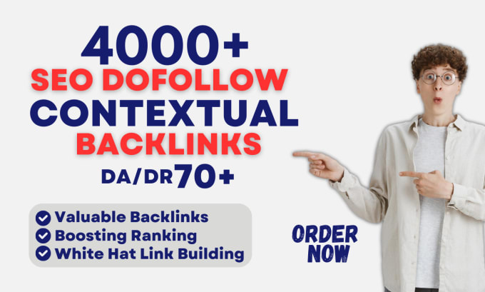 Bestseller - do high quality contextual seo dofollow backlinks