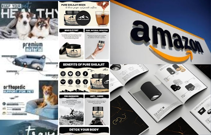 Gig Preview - Design amazon ebc content, amazon a plus product listing amazon product listing